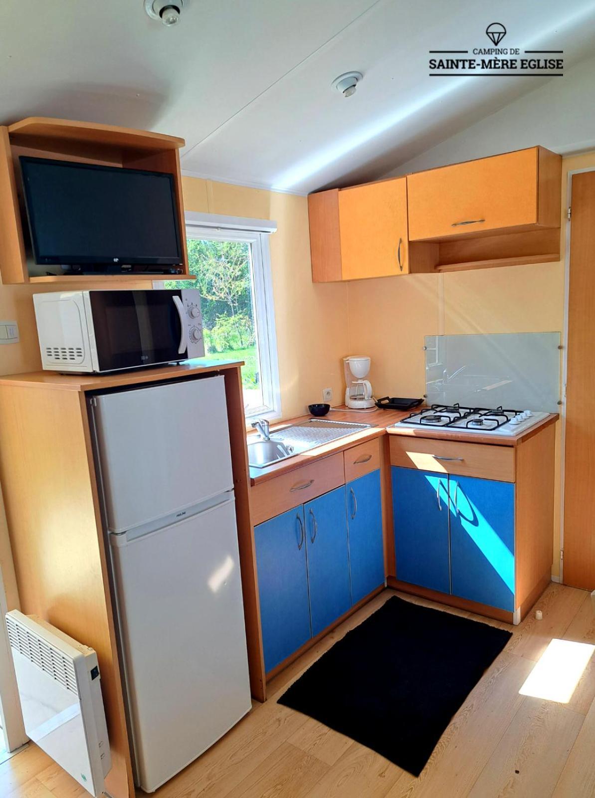 Camping Sainte Mere Eglise Buitenkant foto