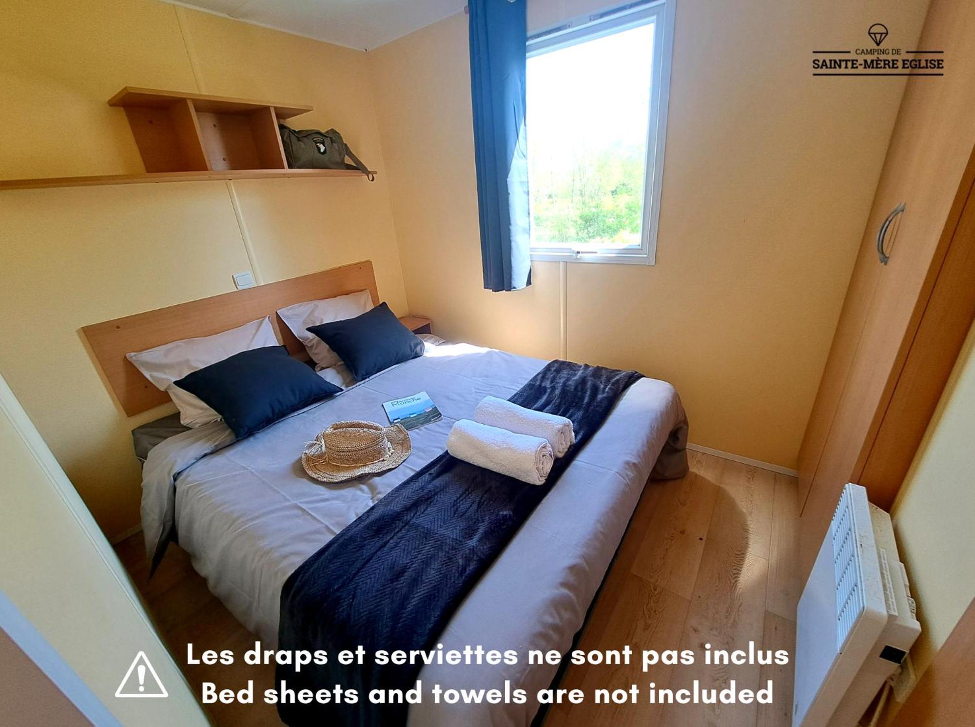 Camping Sainte Mere Eglise Buitenkant foto