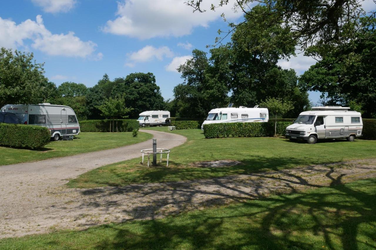 Camping Sainte Mere Eglise Buitenkant foto